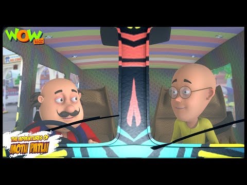 motu-patlu-new-episode-|-hindi-cartoons-for-kids-|-jhatka's-special-car-gift-|-wow-kidz