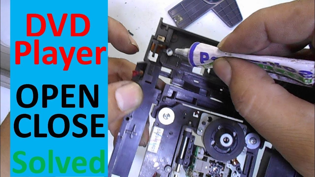 How to Solve DVD Player Open Close Problem Easily - YouTube