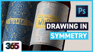Drawing in Symmetry | Illustrator & Photoshop Tutorial #49/365 Days of Creativity
