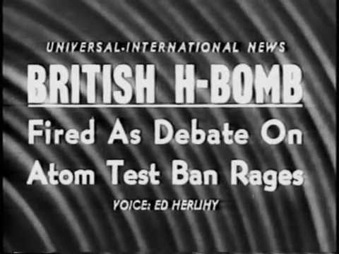 British Hydrogen Bomb Explosion