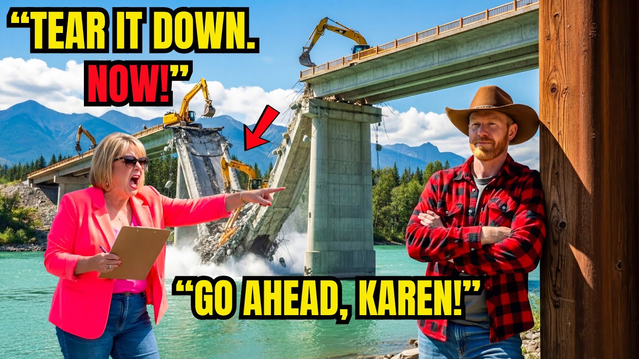 I Let the HOA Destroy “My” Bridge — Then Watched Karen Learn It Actually Belonged to the County