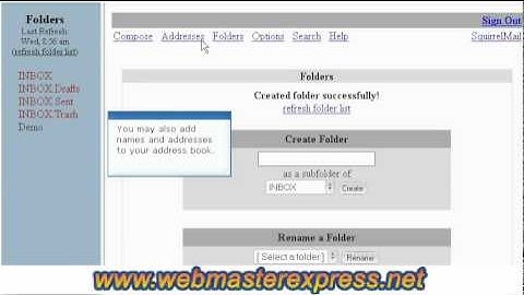 cPanel Tutorials - Webmail