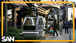 Texas cities consider renewable-powered aerial gondolas for future transit