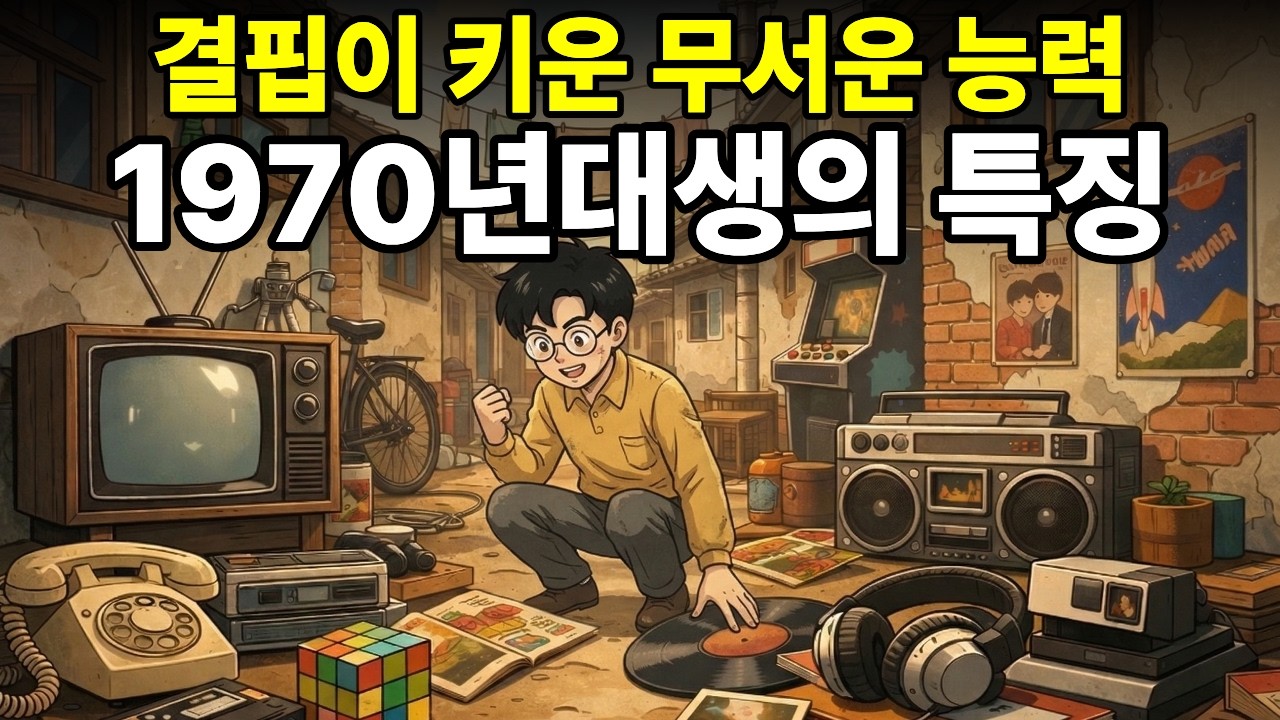 1970년대생이 가장 특별한 뇌를 갖게 된 심리학적 비밀 | 위기에 강한 진짜 이유