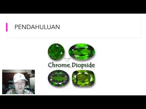 Video: Apa itu perhiasan diopside?