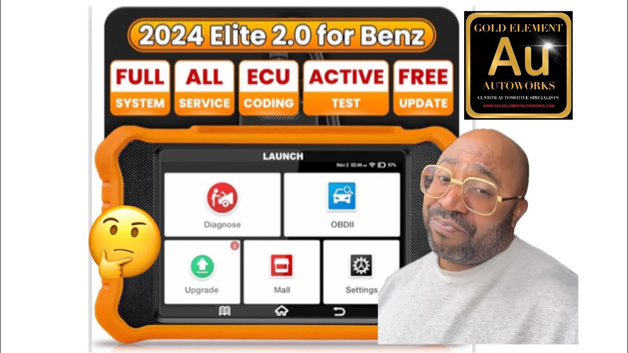 Gold Element Autoworks Review LAUNCH X431 Elite 2.0 Pro Bidirectional