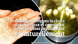 Comment stopper la chute des cheveux naturellement ?