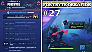 Localización Fortbyte Puzzle Pieza En Fortnite Temporada 9 Desafíos Fortbyte