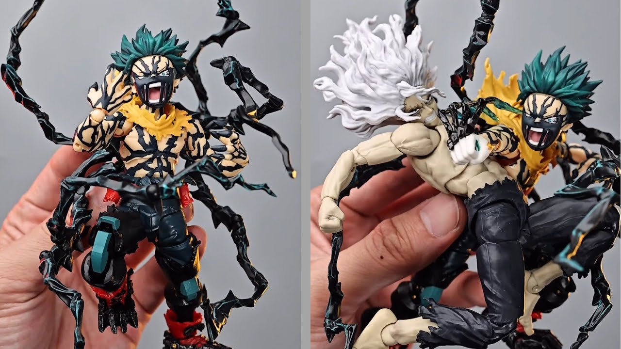 トライアルセット・サンプル hiro New Sh Figuarts My Hero Academia Overlay Deku action figure in