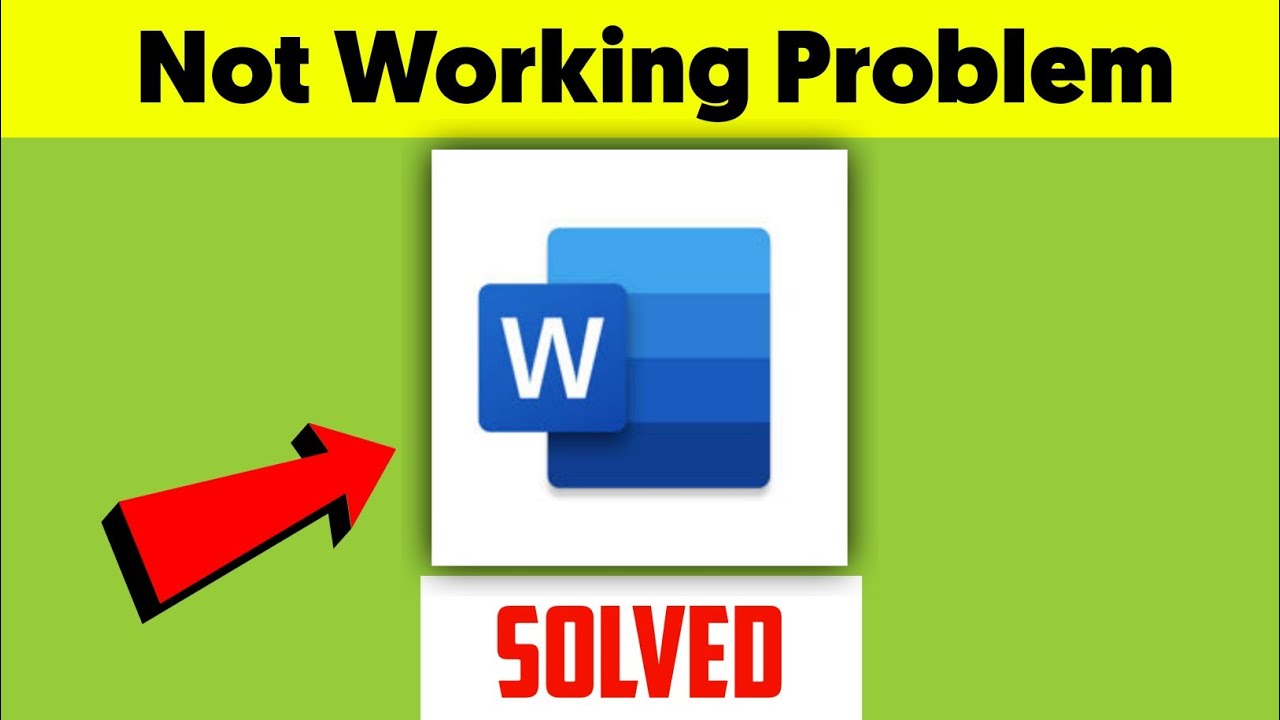 MS Word App Not Working Not Open Problem Solve YouTube ms-word-app-not-working-not-open-problem-solve-youtube