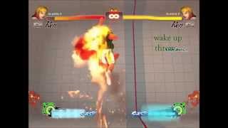 USF4 ken soft knockdown setups screenshot 4