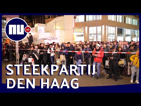 Centrum Den Haag afgezet na steekpartij tijdens Black Friday | NU.nl