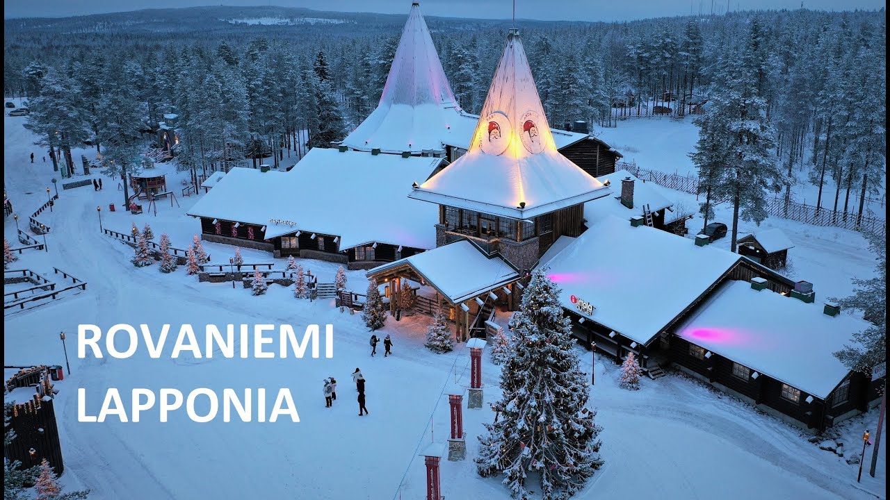 villaggio di babbo natale lapponia