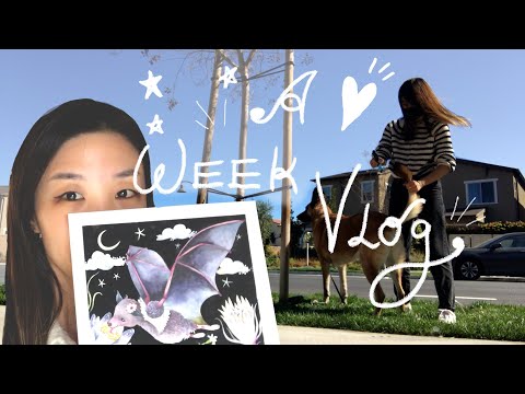 A Couple Of Weeks In My Life // An Artist's Week Vlog ✨