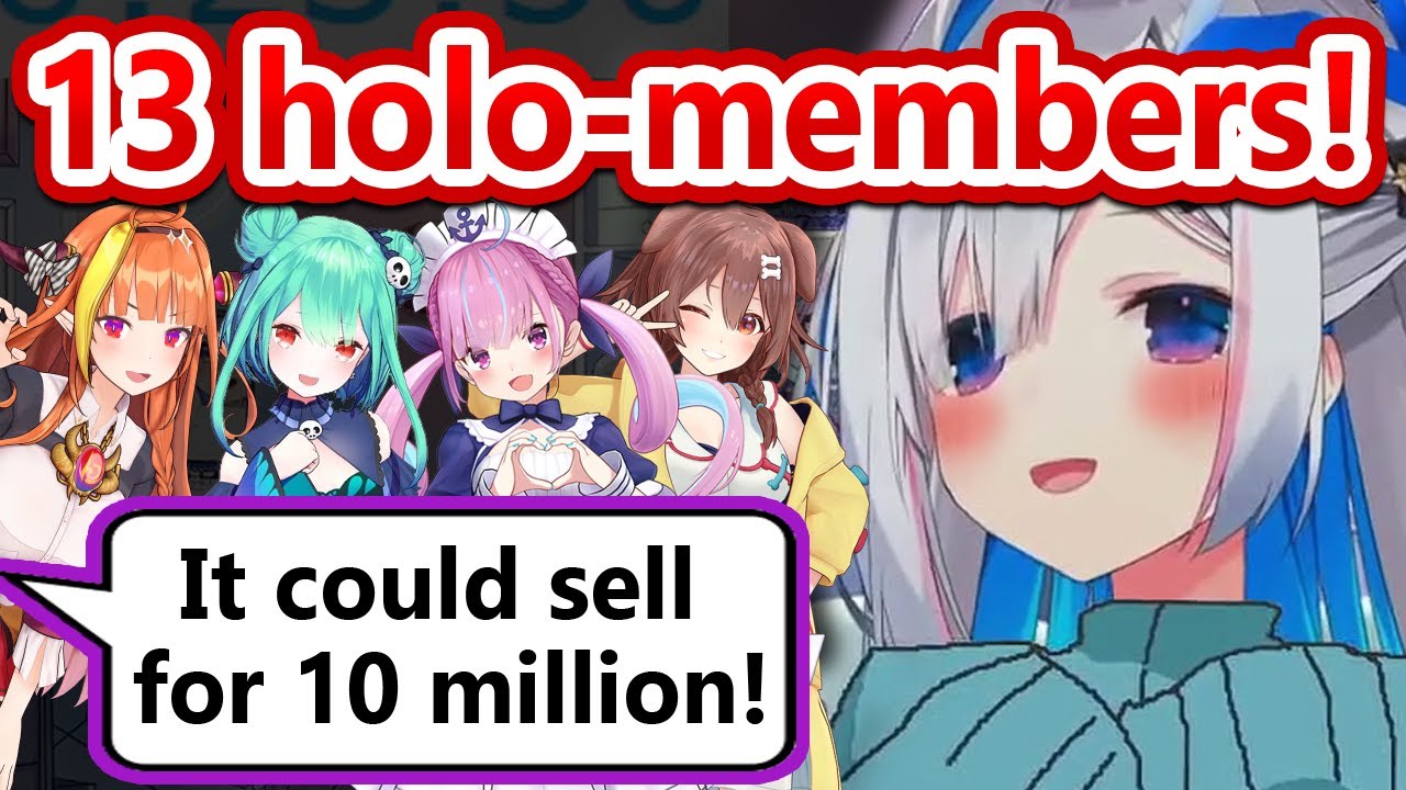 Kanata's Precious Guitar That Even Has Coco & Rushia's Signature On It