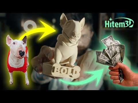 How to MAKE MONEY with 3D Printing → Miniature PET using AI (Hitem 3D)