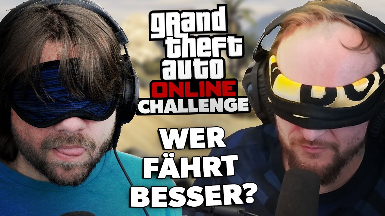 DUELL der BLINDFISCHE! | GTA Challenge Blind fangen