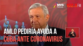 AMLO pediría ayuda a cuba ante coronavirus