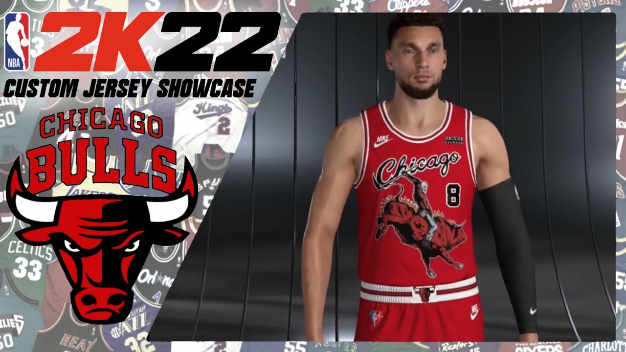 Made some custom Bulls jerseys on 2k21 (PS4) : r/chicagobulls