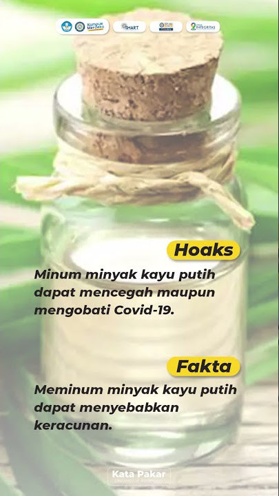 Kata Pakar - Hoaks Makanan dan Minuman Pencegah COVID-19