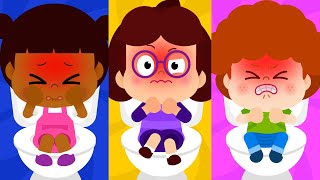[Sing Along] The Poo Poo Song | Push Push~ Fun Kids Song | Animal Song | Nursery Rhymes & Kids Songs