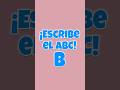Letra B Mayúscula para Niños ✏️ | Aprende a escribir la B paso a paso | Mona Creativa®