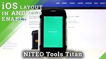 How to Install Apple Layout – iOS Launcher on Niteo Tools Titan