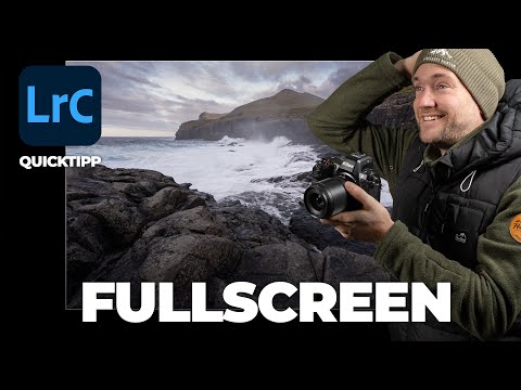 Fullscreen in Lightroom! | 1 Minute Lightroom