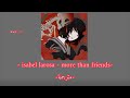 Isabel LaRosa More Than Friends مترجم اكثر من مجرد اصدقاء 