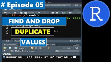 How to Find  and Drop Duplicate Values in R
