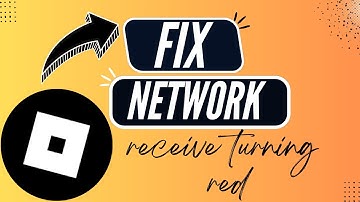 How to Fix Network Receive Turning Red in Roblox - Here