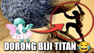 DORONG BIJI TITAN😂 - Roblox Indonesia