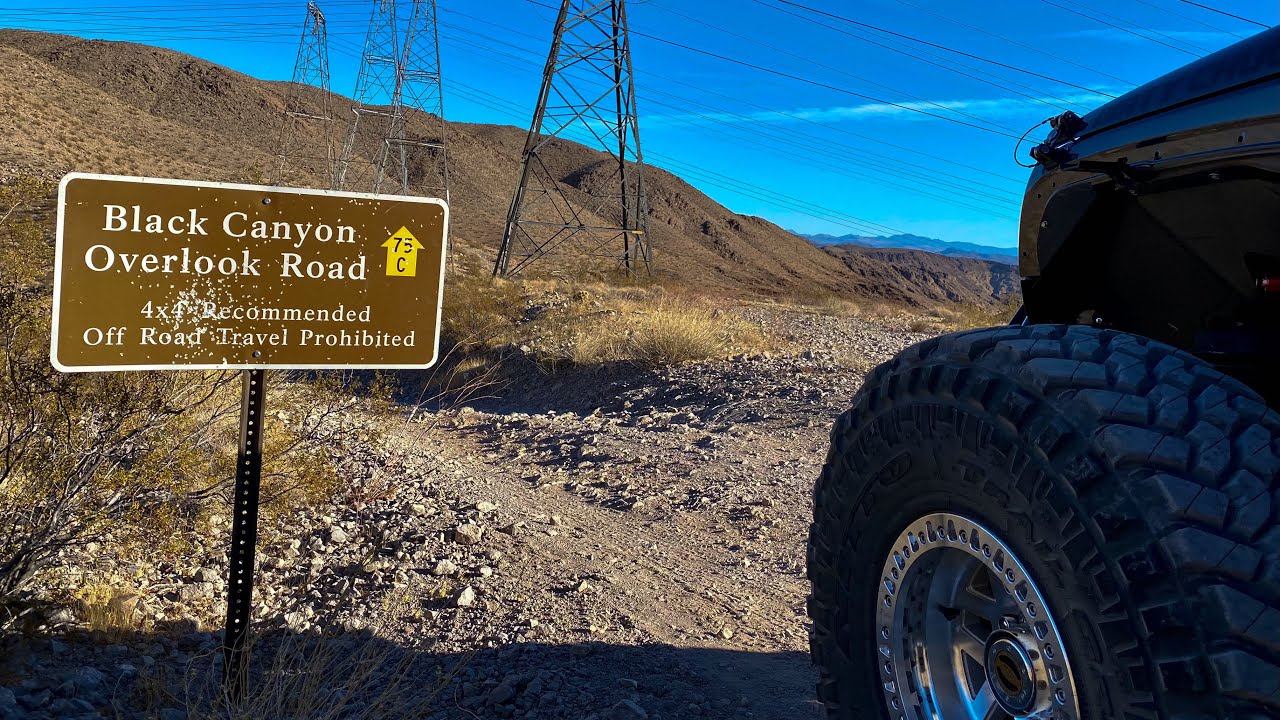 Black Canyon Overlook Road - Boulder City Nevada