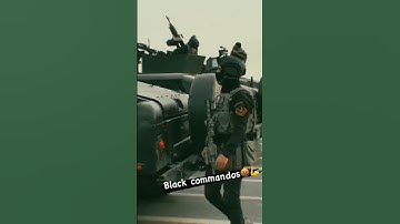 NSG Cat Commondo Status 🔥🇮🇳 Black National Security Guard Status 🔥😈😎 #army #nsgcommando  #nsg