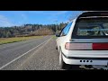 B20 VTEC EF Hatch Winter Touge | High Bridge Rd. (Northbound)