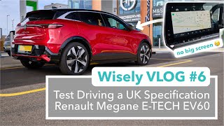 VLOG: Test Drive & Overview of The Renault Megane ETech EV60 Techno (UK specification)