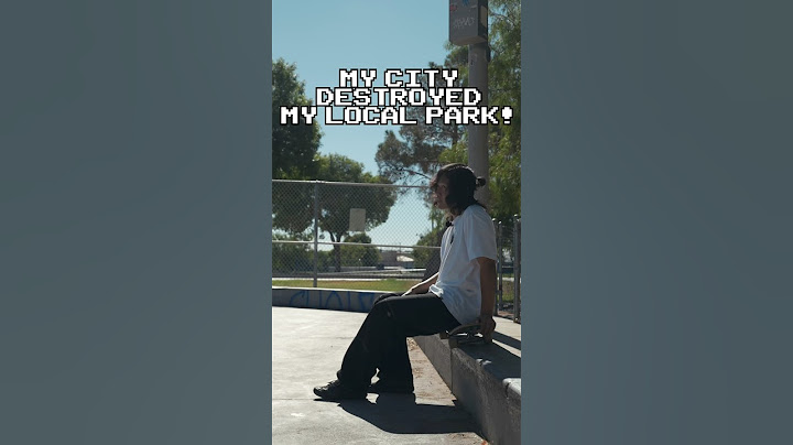My City Destroyed Our Local Skate Park! :(