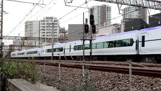 E257系500番代　E353系他　複々線　中央本線