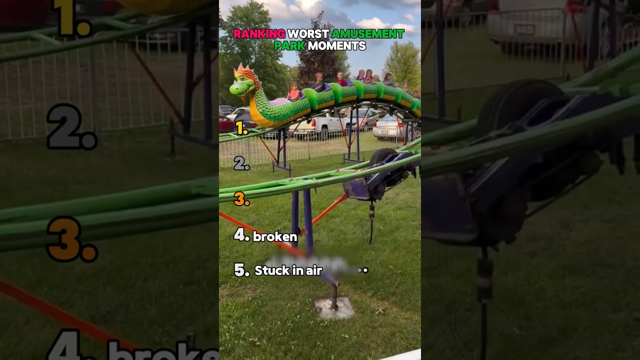 Ranking Craziest Amusement Park Fails ☺️