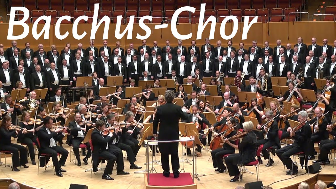 BacchusChor from "Antigone" by Felix Mendelssohn Bartholdy Men's