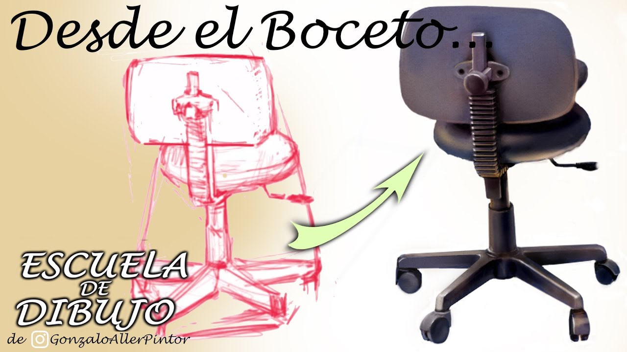 Desde el Boceto... Inauguro esta sección con el dibujo de una sencilla silla.