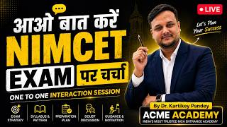 NIMCET 2026 Strategy Session 🔥 | One To One Interaction by @acmeacademy-nimcet-cuet #nimcet2 screenshot 2