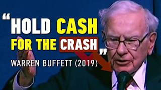 Details W. Buffett: Hold Cash to Prepare for The Market Crash Guide