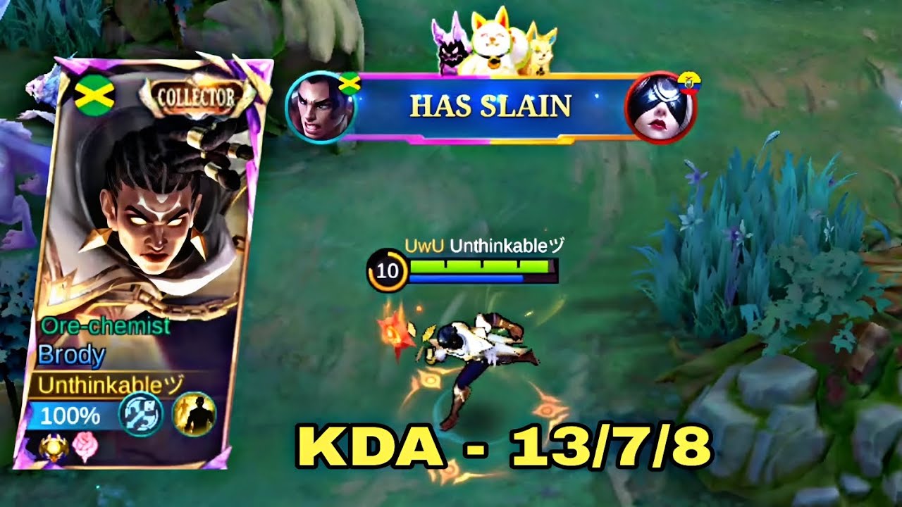 CORE GAMEPLAY ENEMY PHARSA THOUGHT SHE COULD PREVENT MY VICTORY | BRODY GAMEPLAY | MLBB 