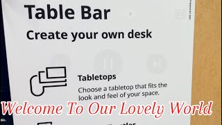 Table Bar Create your own desk by Our Lovely World 14 views 3 weeks ago 6 minutes, 56 seconds