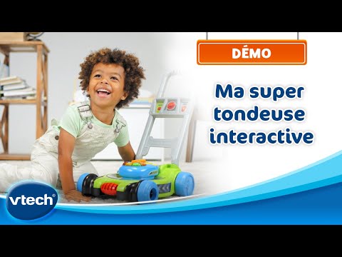 VTech - Jouet tondeuse à gazon - Ma super tondeuse interactive