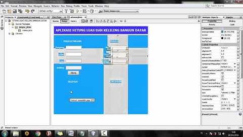 aplikasi hitung keliling dan luas bangun datar