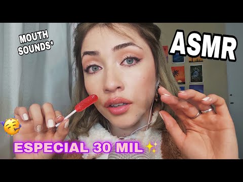 ASMR Mouth sounds😱Te ayudo a dormir💤