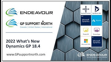 2022 Dynamics GP 18.4 What