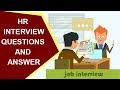 Common HR Interview Questions and Answers in English